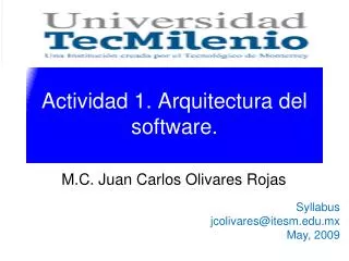 actividad 1 arquitectura del software