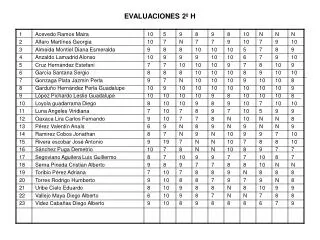 evaluaciones 2 h