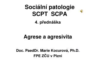 soci ln patologie scpt scpa