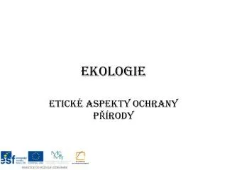 ekologie