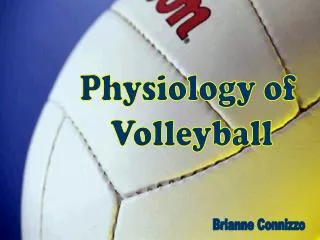 Physiology of Volleyball