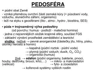 pedosf ra