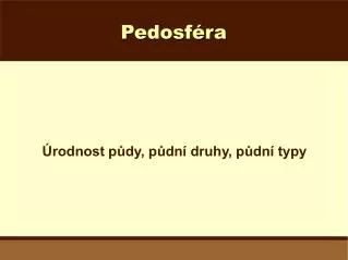 rodnost p dy p dn druhy p dn typy