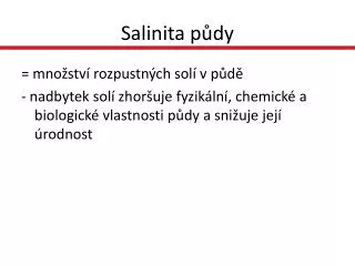 salinita p dy