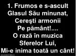 237 Frumos e sa ascult - slide 1