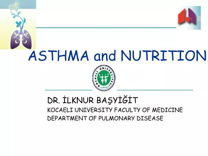 asthma and nutrition