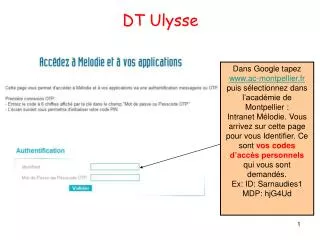 dt ulysse