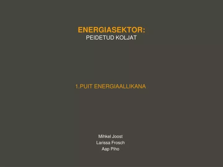 energiasektor peidetud koljat