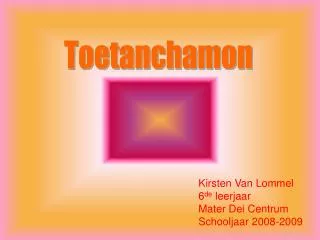 Toetanchamon
