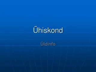 hiskond