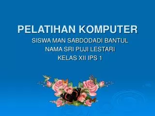 pelatihan komputer