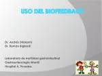 Uso del Biofeedback - slide 1