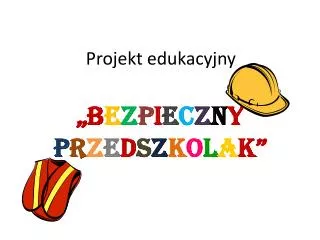 projekt edukacyjny