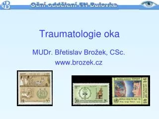 traumatologie oka