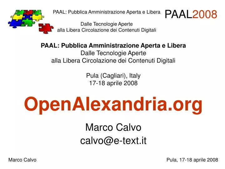 openalexandria org marco calvo calvo@e text it