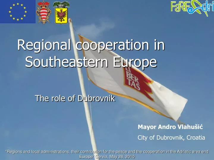 regional cooperation in southeastern europe
