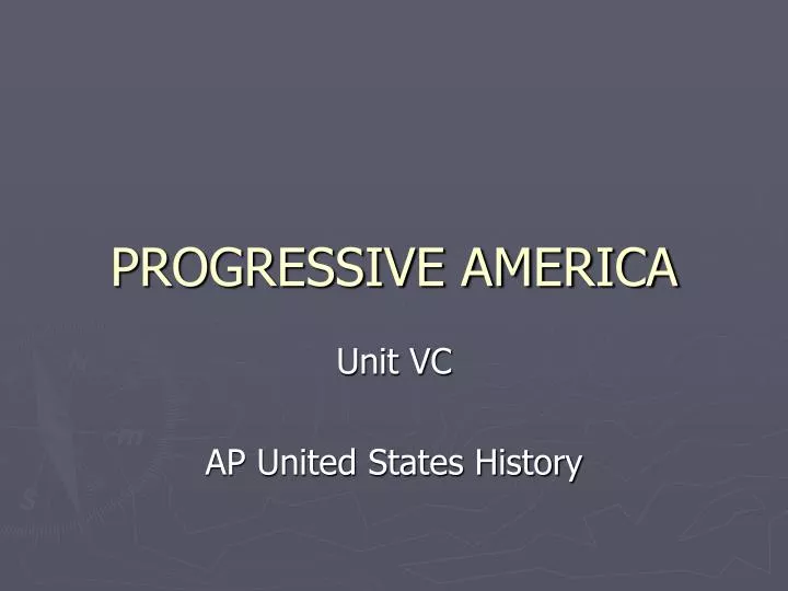 progressive america
