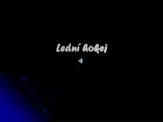 ledn hokej