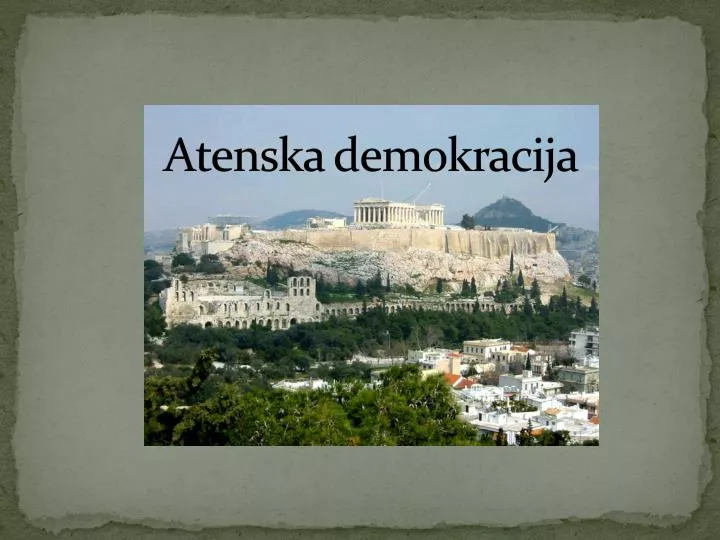 atenska demokracija
