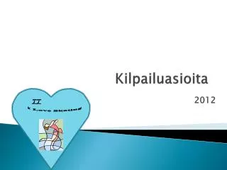 kilpailuasioita