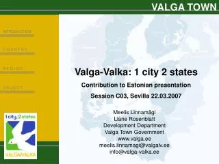 VALGA TOWN