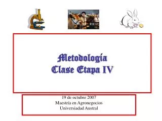 metodolog a clase etapa iv