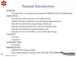 Tutorial Introduction