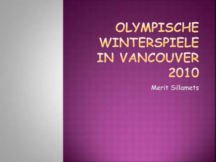 olympische winterspiele in vancouver 2010