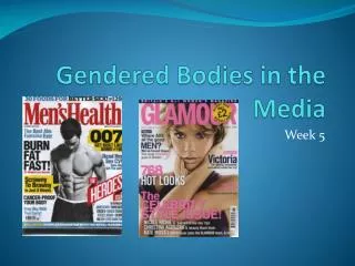 Gendered Bodies in the Media