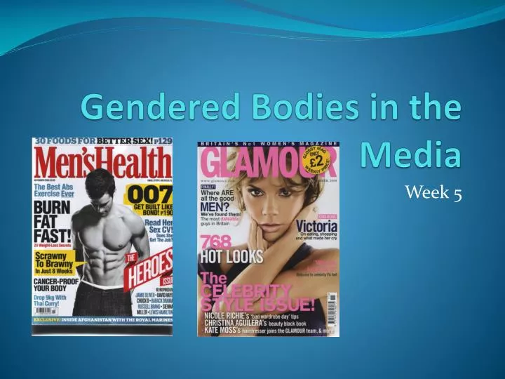 gendered bodies in the media