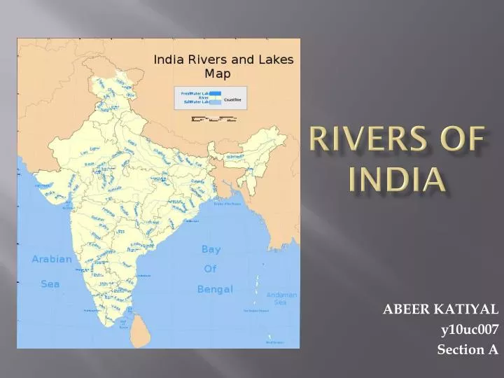 rivers of india