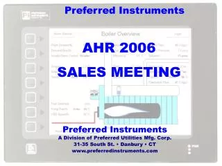 Preferred Instruments