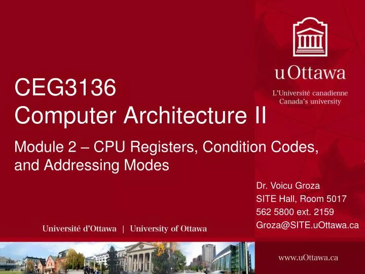 ceg3136 computer architecture ii module 2 cpu registers condition codes and addressing modes