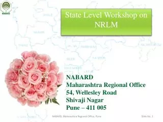 State Level Workshop on NRLM