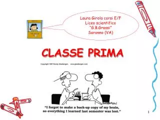 classe prima