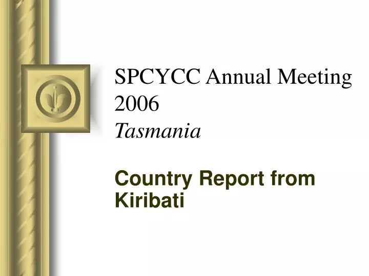 spcycc annual meeting 2006 tasmania