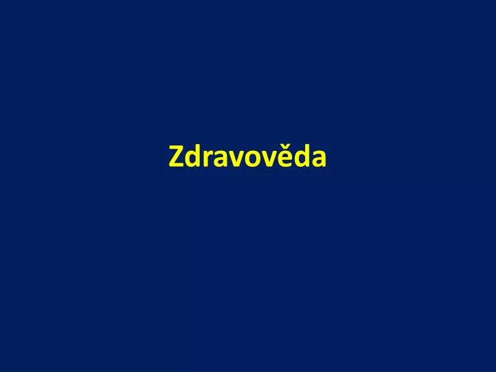 zdravov da