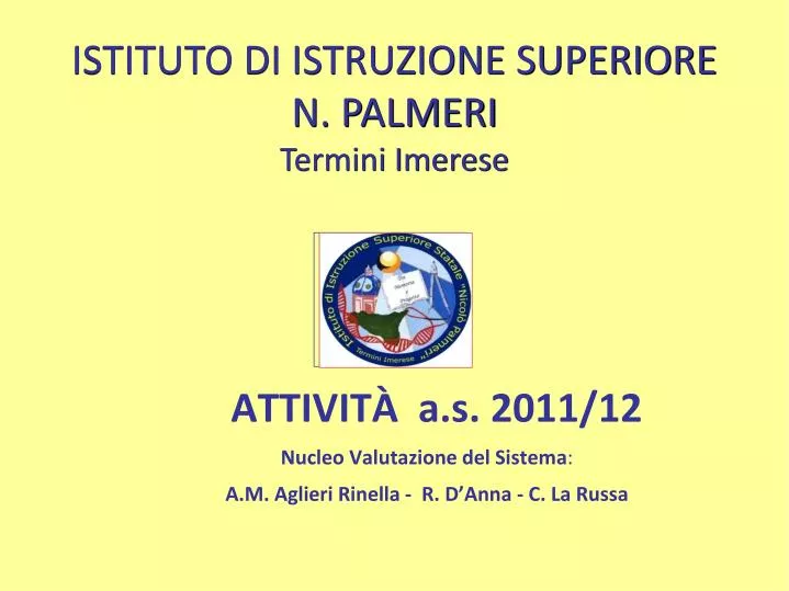 istituto di istruzione superiore n palmeri termini imerese