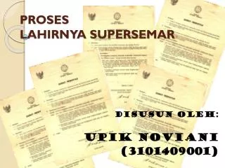 proses lahirnya supersemar