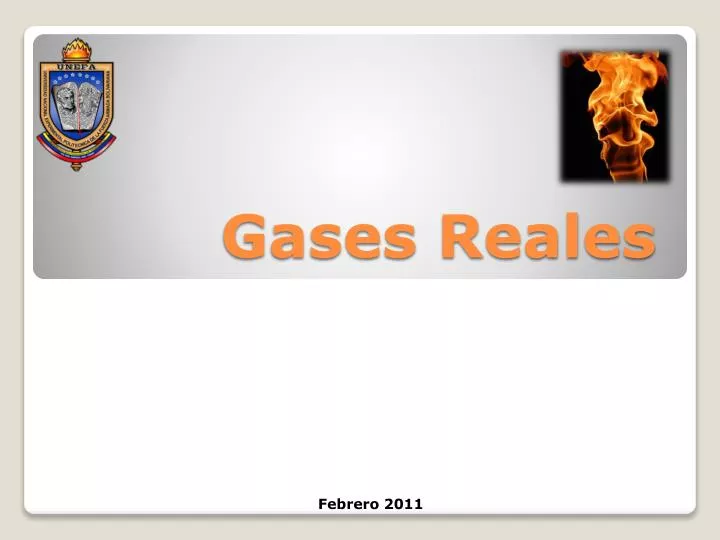 gases reales
