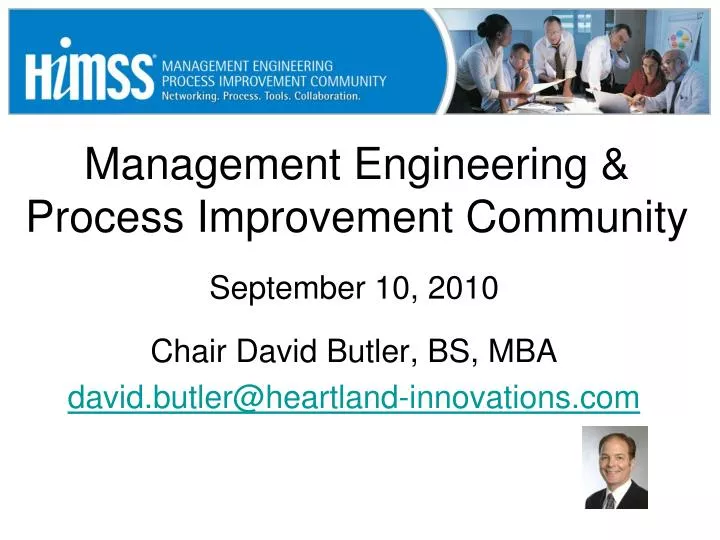 management engineering process improvement community