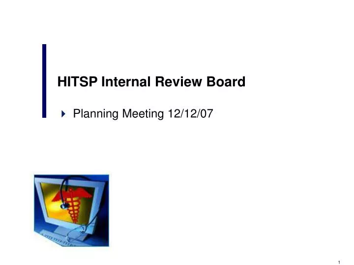 hitsp internal review board
