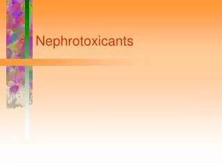 Nephrotoxicants