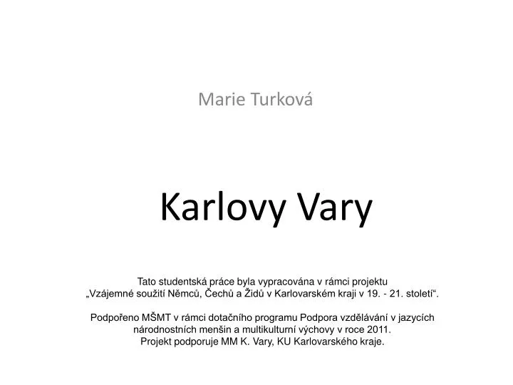 karlovy vary