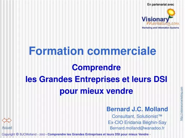 formation commerciale