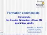 Formation commerciale - slide 1