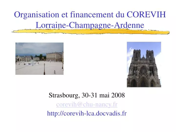 organisation et financement du corevih lorraine champagne ardenne