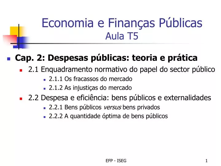 economia e finan as p blicas aula t5