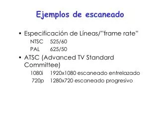 ejemplos de escaneado