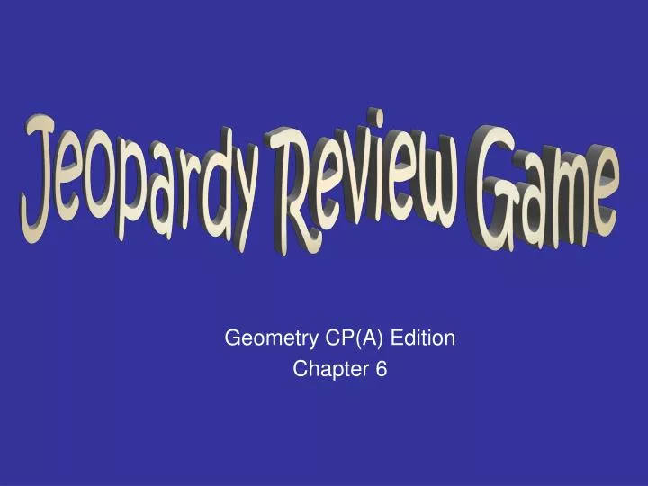 geometry cp a edition chapter 6